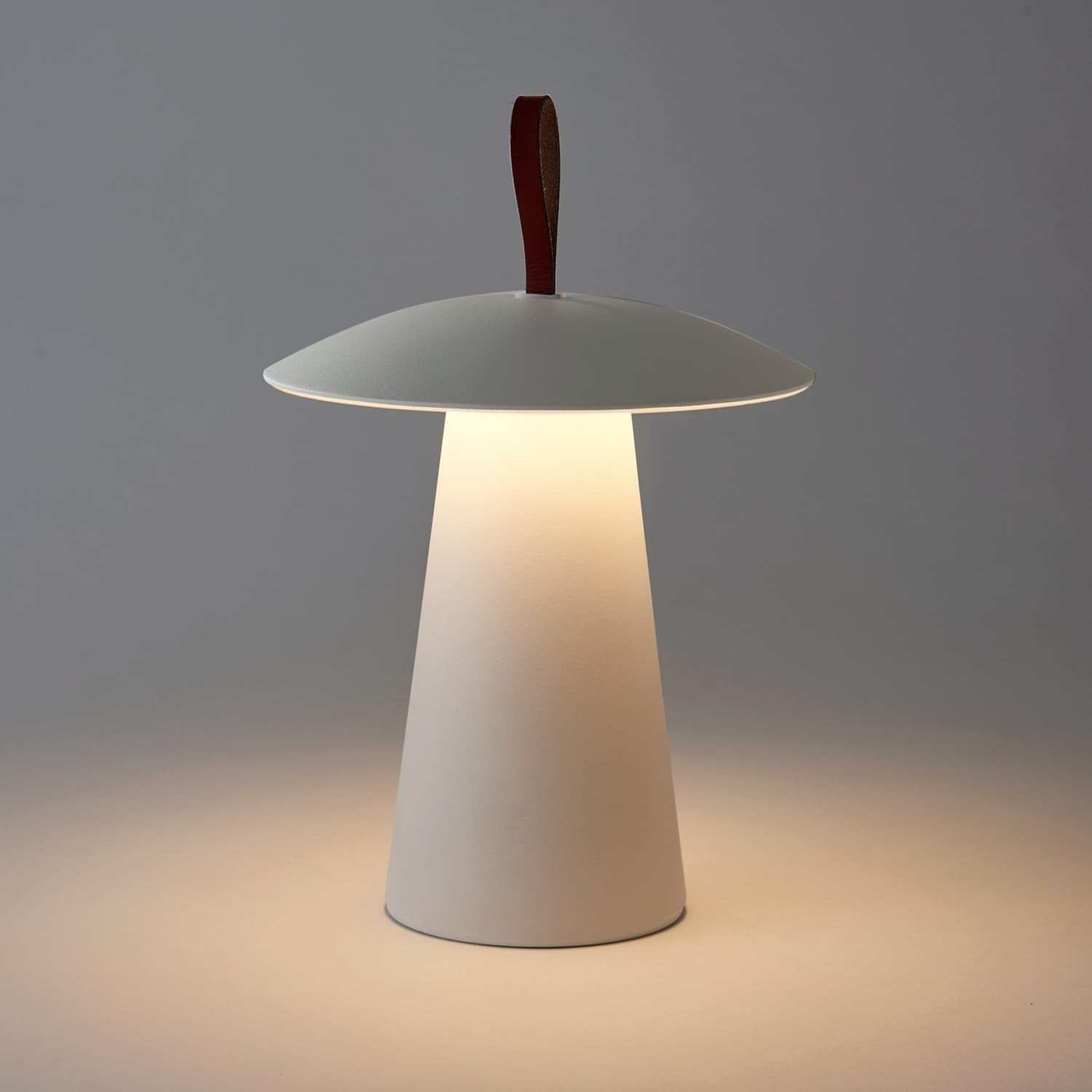 Lamplust Cordless Rechargeable Table Lamps, 12 Inch, Matte White, Dimmable Table Lamp With Usb Port, Touch Control, Weatherproof, Battery Operated Table Lamps For Living Room, Mid Century Modern Lamp