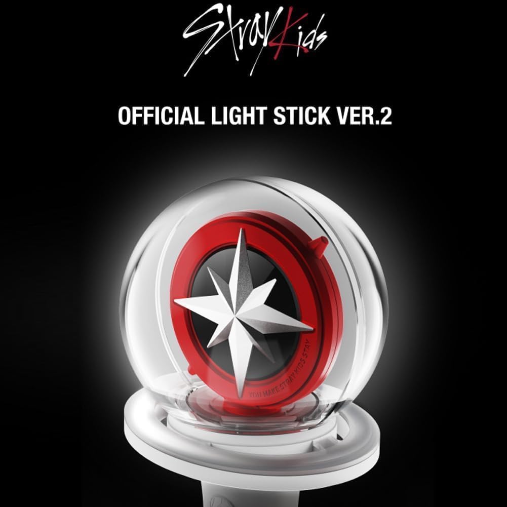Niaycouky Straykids Lightstick, Cheering Lights for Concert Light Sticks with Bluetooth Function with Merch Bracelets and 55 Pho