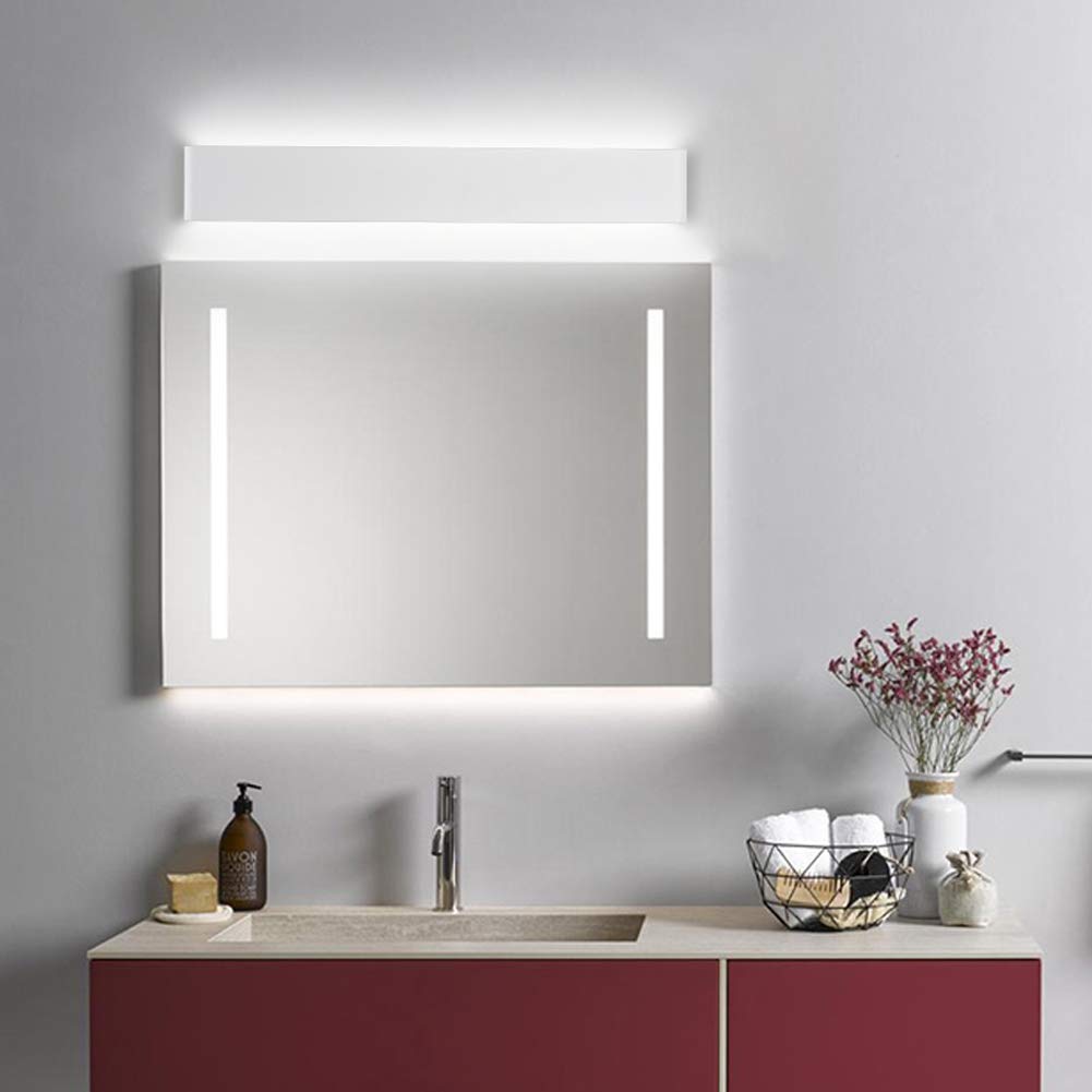 Ralbay 28in LED Bathroom Vanity Light - Modern Aluminum Fixture, Natural White 4000K, Model NARF5_02406