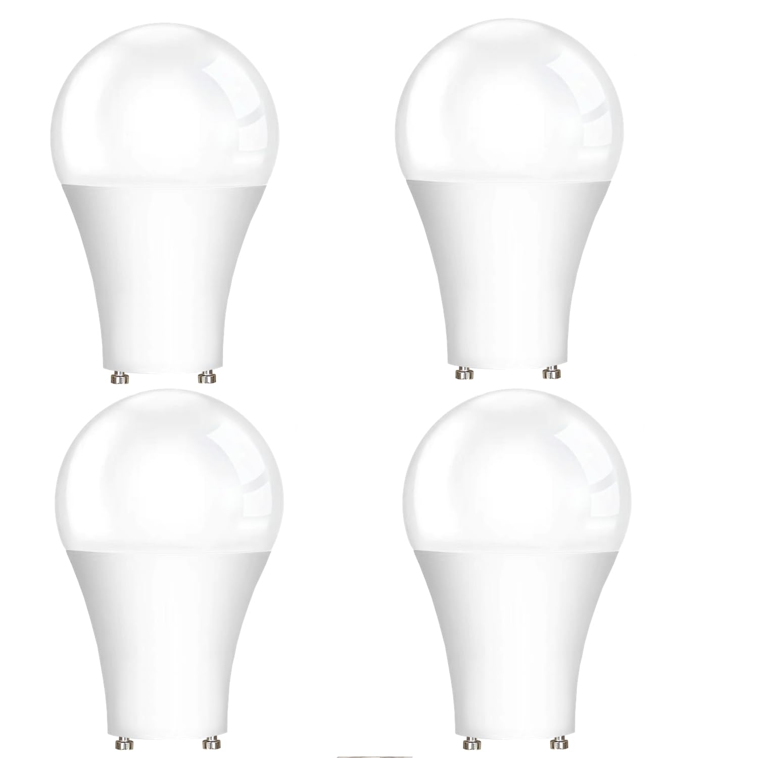 Super Bright Gu24 Led Light Bulb 9W, 1100 Lumens 5000K Daylight,Twist And Lock Gu24 Pin Base With Two Prongs,Replacement Cfl Two