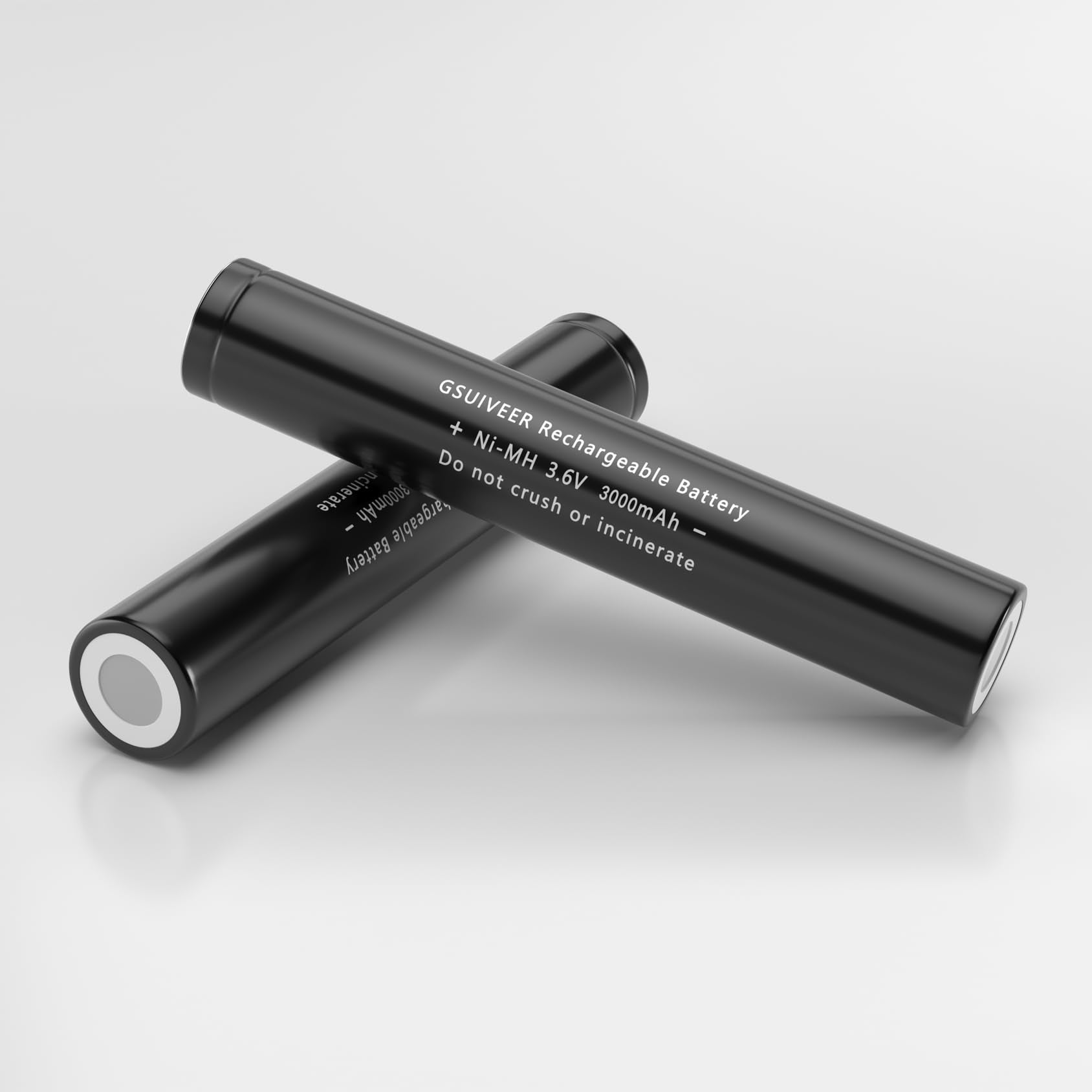 Gsuiveer 1 Pack 75175 75375 3.6V 3000Mah Ni-Mh Flashlight Battery Compatible With Streamlight Stinger 75813 75810 76000 Polystin