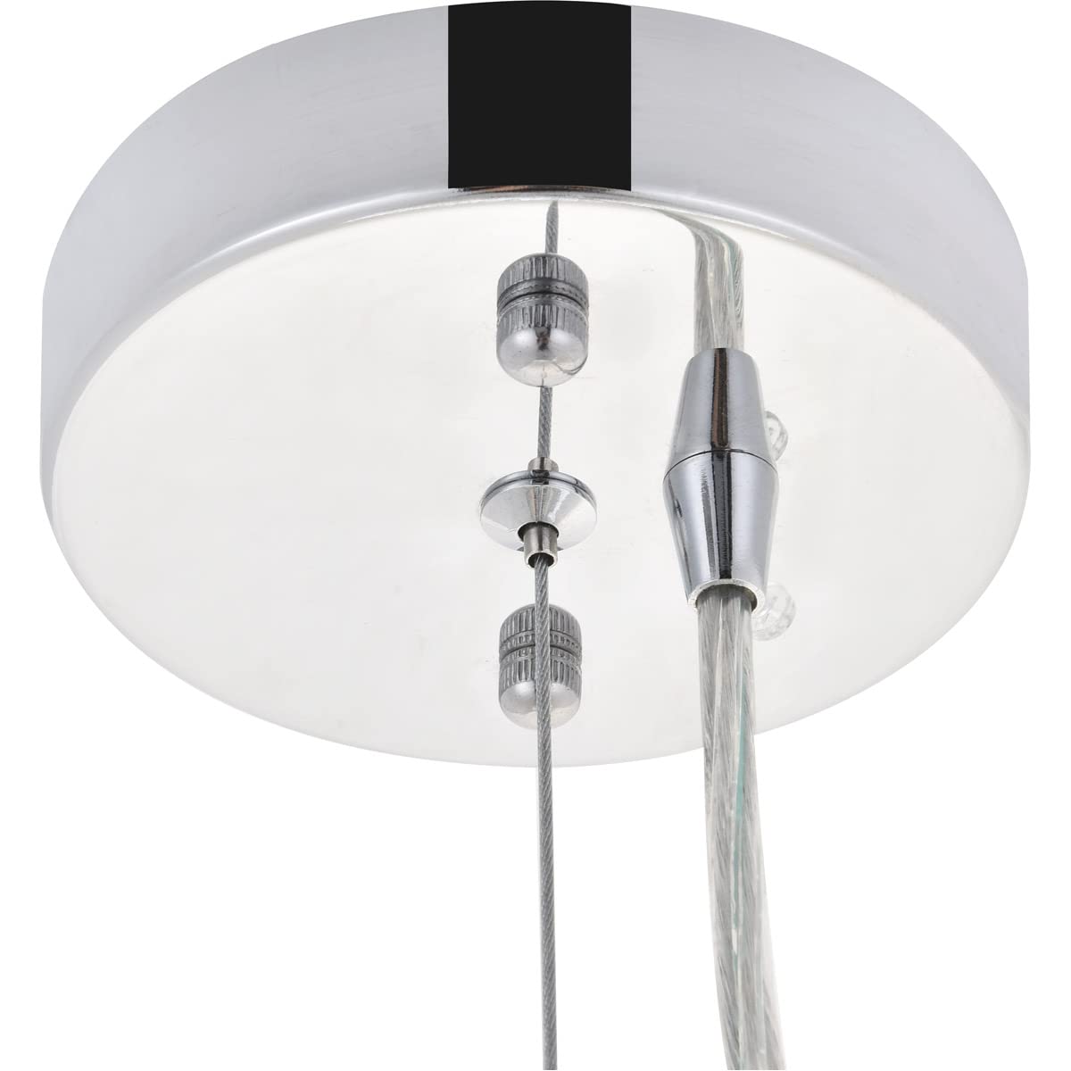 Living District Indoor Modern Home Decorative Bright Ceiling Flores 8 Light Chrome Pendant