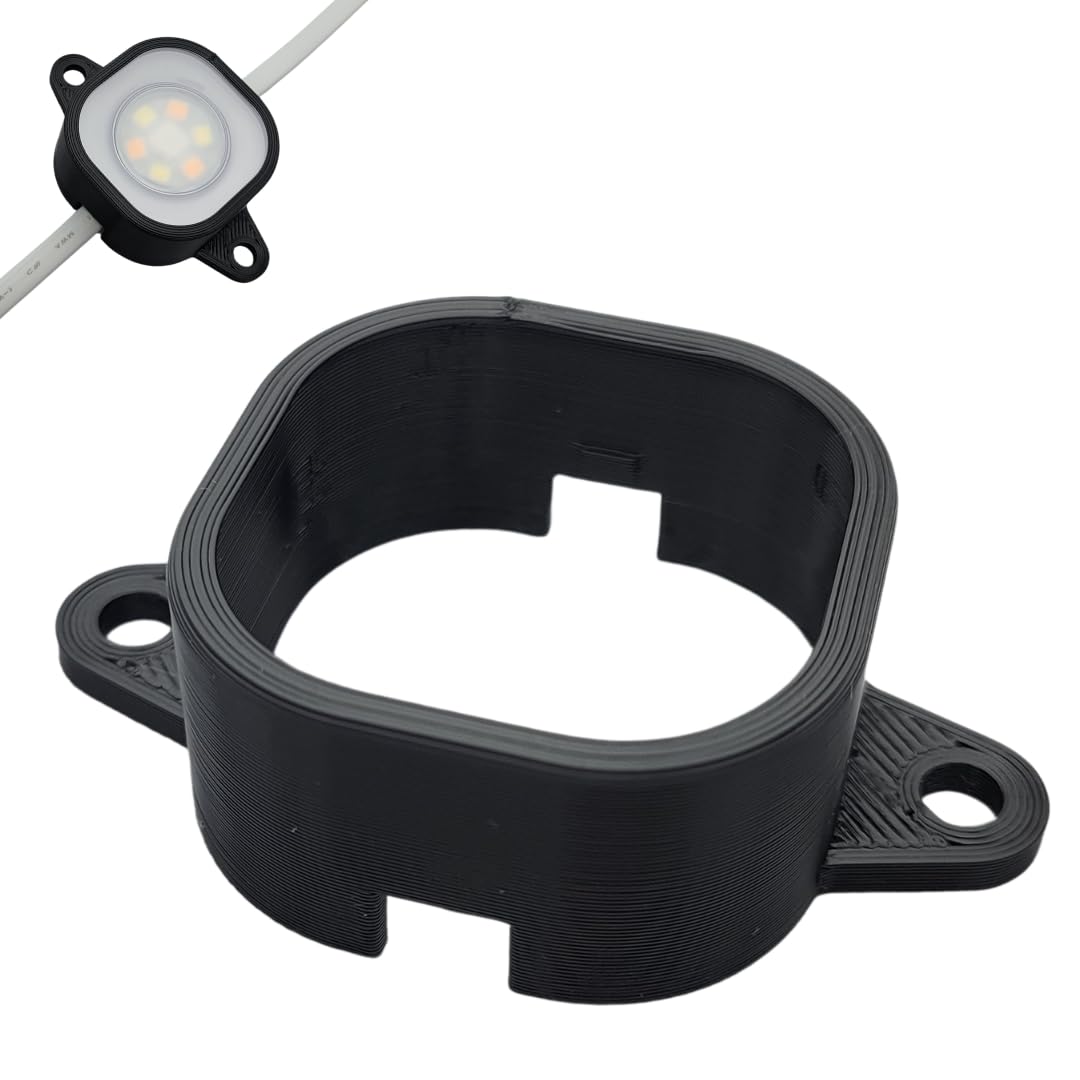 Generic Mounting Bracket Clip for Govee PRO Permanent Outdoor LED Lights H706 (Black, 30), White