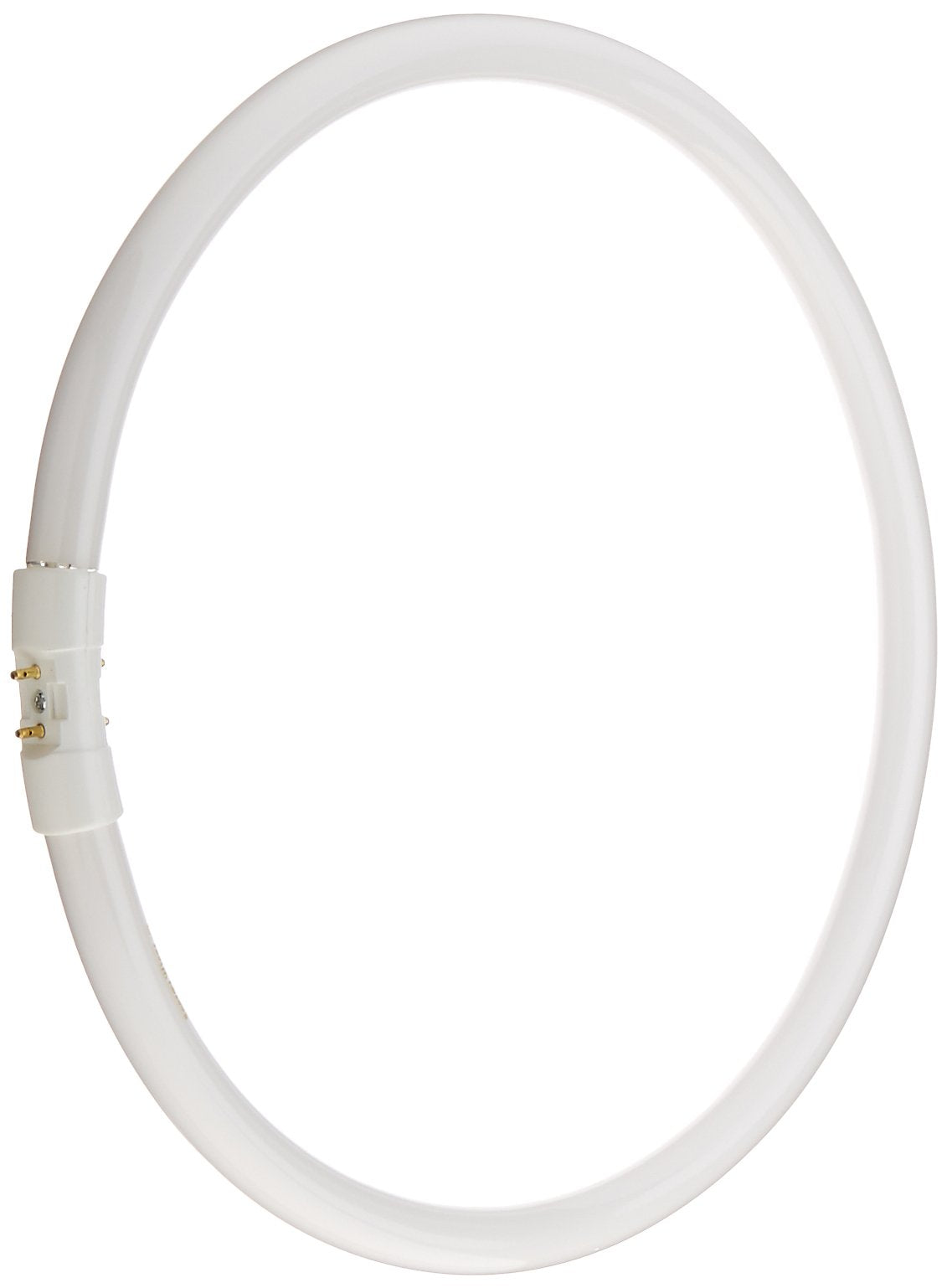Bulbrite 12W Circline T5 Fluorescent Bulb, 4100K, 12&quot; Diameter, Frost, 