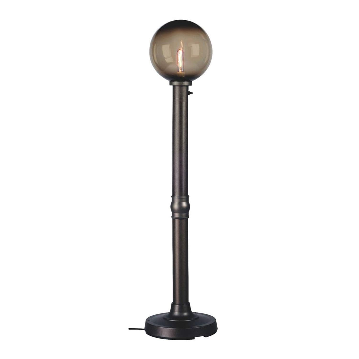 Patio Living Concepts Moonlite 64&quot; Floor Lamp - Bronze, Durable Plastic & Metal Design