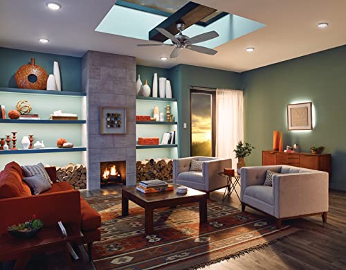 Kichler Gen I Led Downlight In White, 7.5'' Ceiling Flush Mount Interior Dimmable Light, 3000K, (7.5'' X 1.5''), 43846Whled30