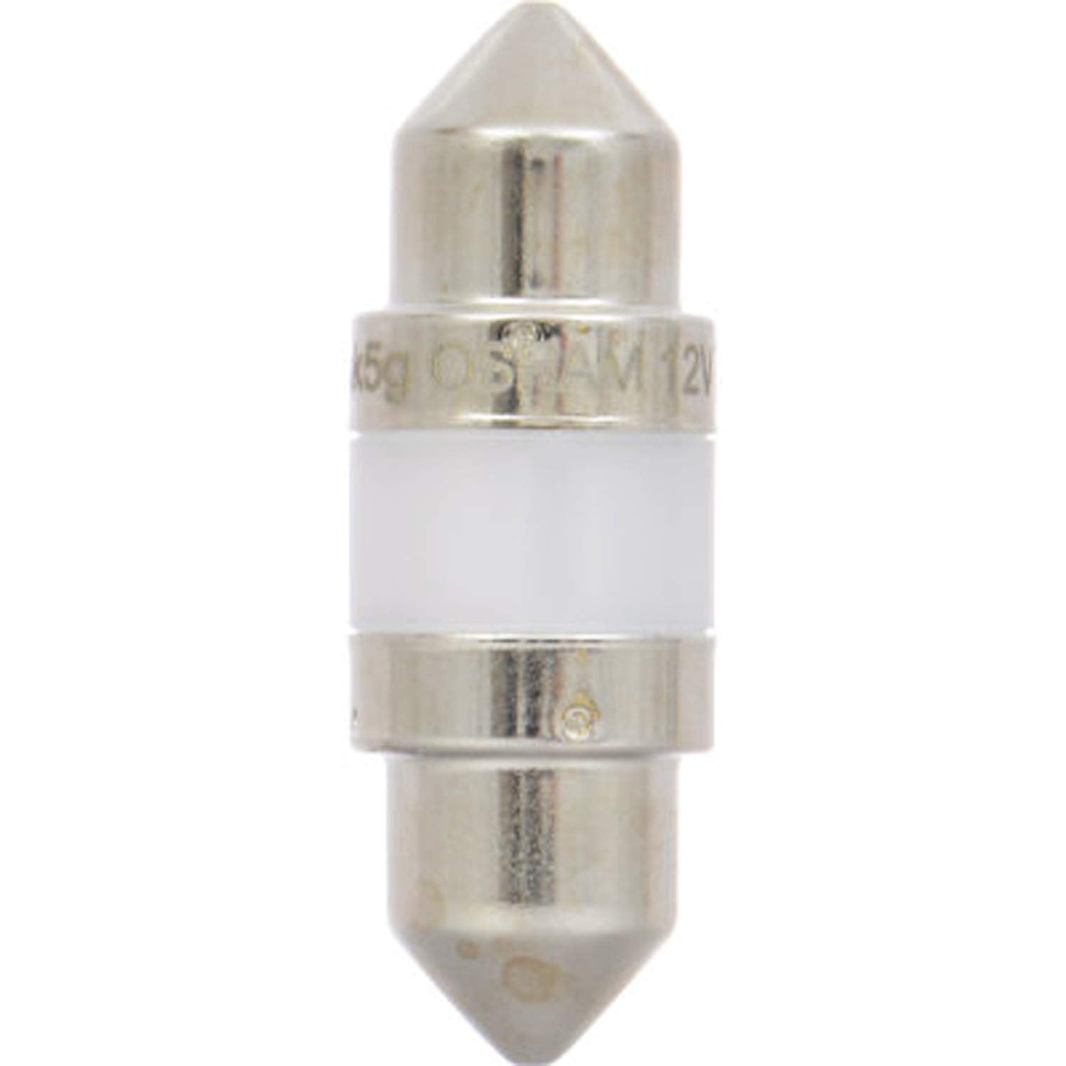 SYLVANIA DE3175 LED Festoon Bulb - White, Ideal for Interior Lighting, 31mm Size, 1 Bulb