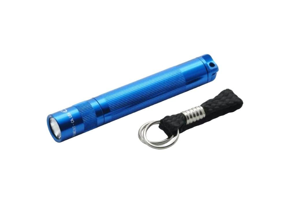MagLite Solitaire LED Flashlight, 1-Cell AAA, Aluminum, Blue, Model SJ3A116