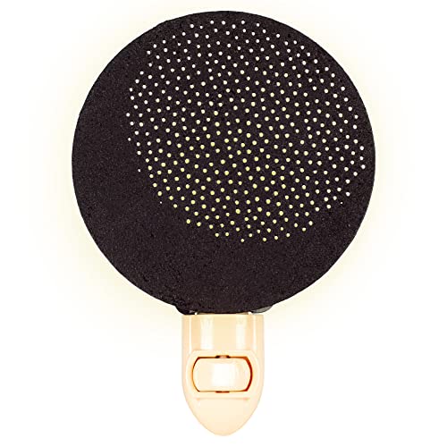 CTW Crescent Moon Night Light, 5-inch Height, Glowing Black, Metal, Model 370758