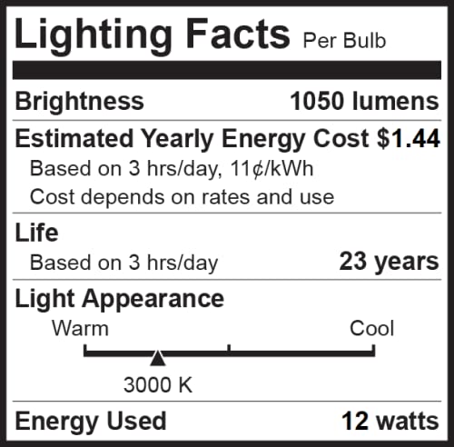 Bioluz LED 20 Pack PAR38 LED Light Bulb 90 CRI 12W = 100-120 Watt Replacement, Soft White 3000K, Dimmable Light Bulbs Flood Ligh