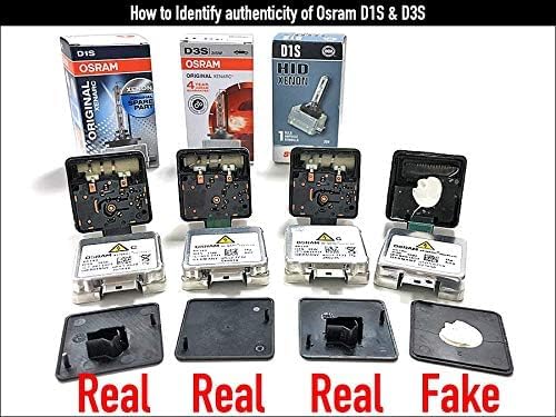 OSRAM D3S Xenon HID Headlight Bulb - OEM 66340 Model for Enhanced Night Visibility