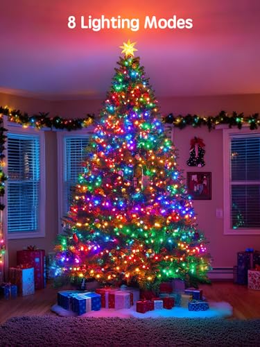 Lamyar Christmas Lights With 1000 Leds  328Ft Extra Long Plug In Fairy String Lights For Outdoor Tree And Indoor D?Or  8 Modes & Timer  Ip65 Waterproof Lights For Yard Garden Decor (Multi-Color)