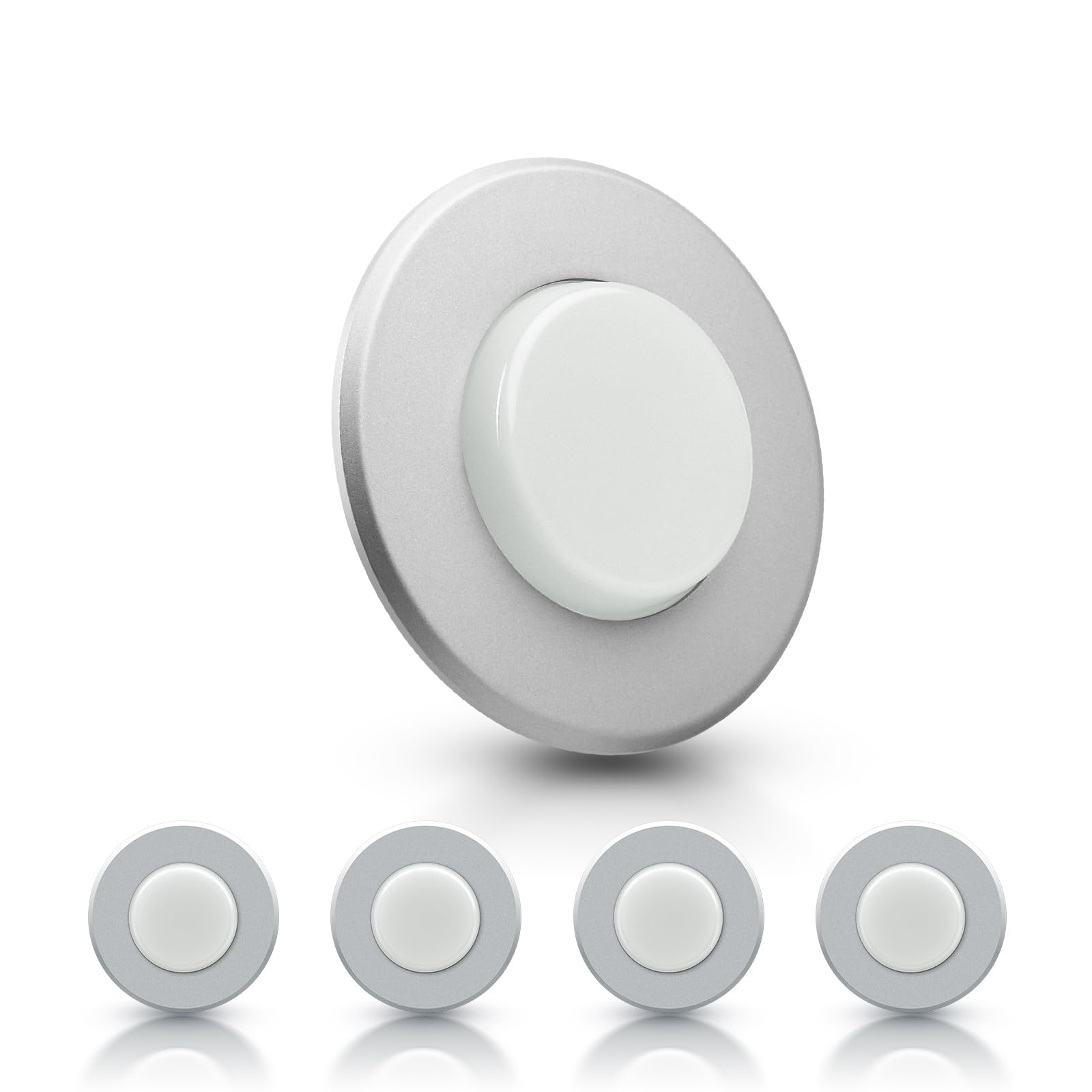 ECOELER 5 Inch LED Surface Mount Downlights, 5CCT Dimmable Flush Mount Ceiling Light, 10.5 W 850 Lumens CRI 90, Low Profile Surf