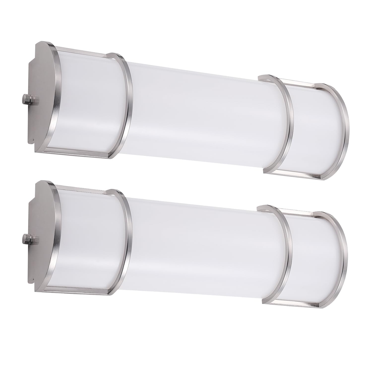 Asd Led 18 Inch Flush Mount Vanity Lighting Fixture | 20W 1650Lm 3000K-5000K 120V | 3Cct, Dimmable, Energy Star, Etl Listed | Ba