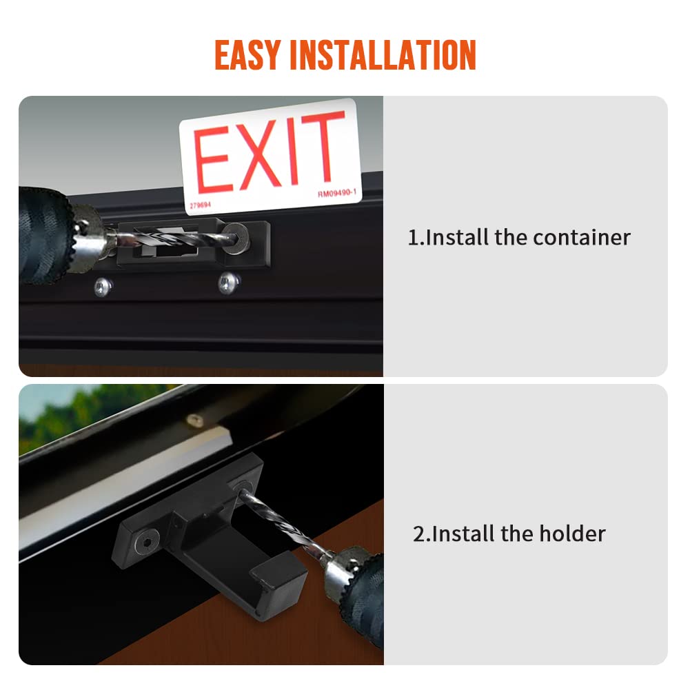 Alpha Rider RV Window Latch Knob - Emergency Exit Replacement Kit for Camper Window Lock Holder, RV Window Accessory