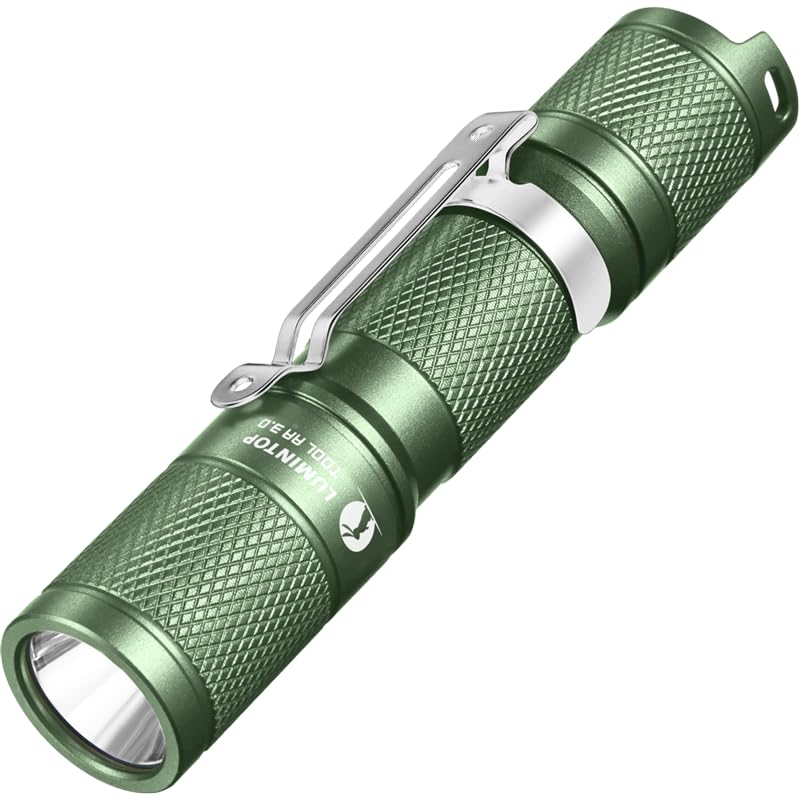 Lumintop Pocket-Sized Super Bright Flashlight Set Tool Aa 3.0 Edc Flashlight, 900 Lumens Aa Edc Flashlight With Magnetic Tail An