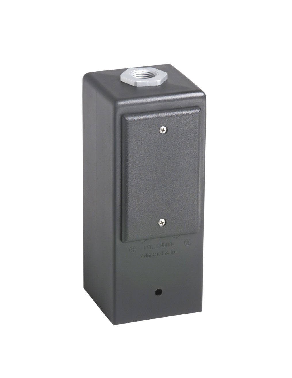 Arlington Industries GPD9B GardNPost Outdoor DeckMount Light Post for Outlets/Lamps, 9Inch, Black