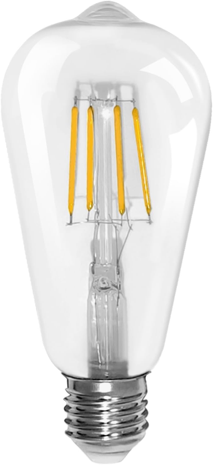 Aqonsie 3200K Led Light Bulbs 3W 3V Low Voltage E26 Edison Standard Base (Warm White)