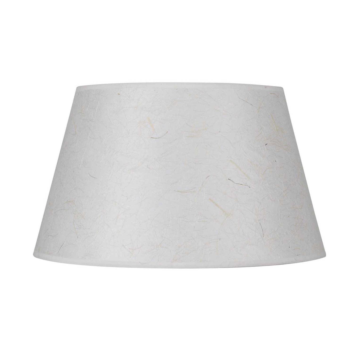Cal Lighting SH-8117-14E Round hardback Rice Paper Shade, Kraft
