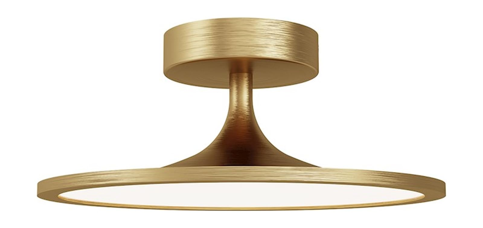 Alora Mood SF418012BG ISSA Semi Flush, LED, Brushed Gold