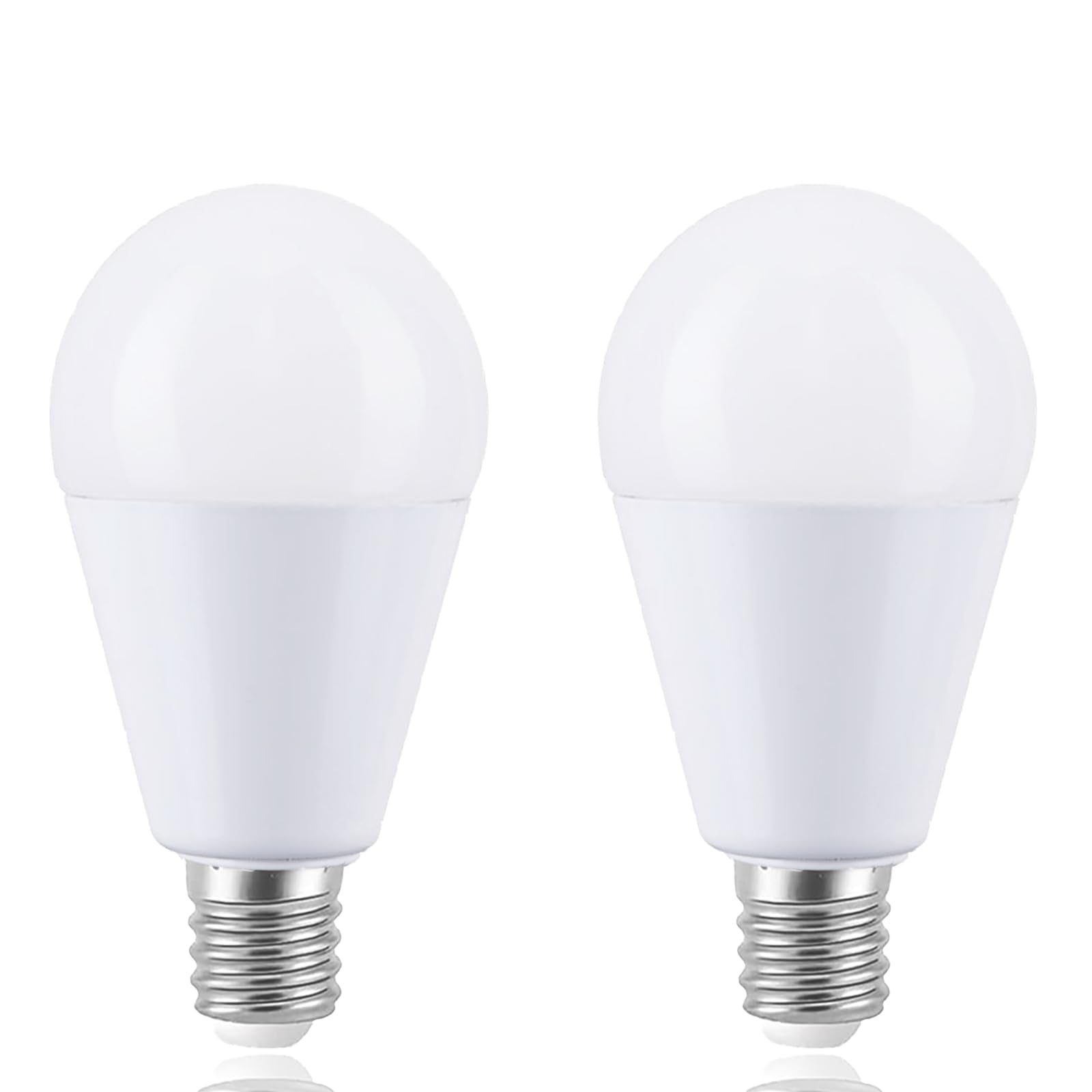 VYAOMLI E17 LED Light Bulbs 6W 600LM Non-Dimmable 2 Pack Daylight White