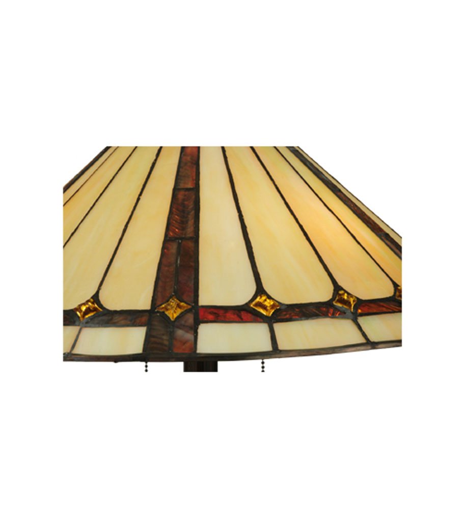 Meyda Tiffany Lighting 61in H Metal Mahogany Bronze Finish Model 130742