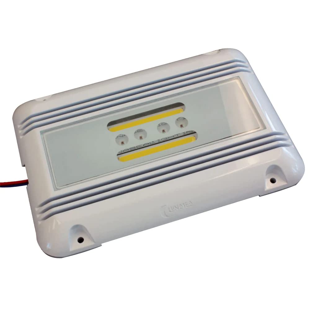 Lunasea LED Engine Room Utility Light 16W 3200 Lumens Ignition Proof 10-40 VDC One Size White Model LLB-51WO-91-10