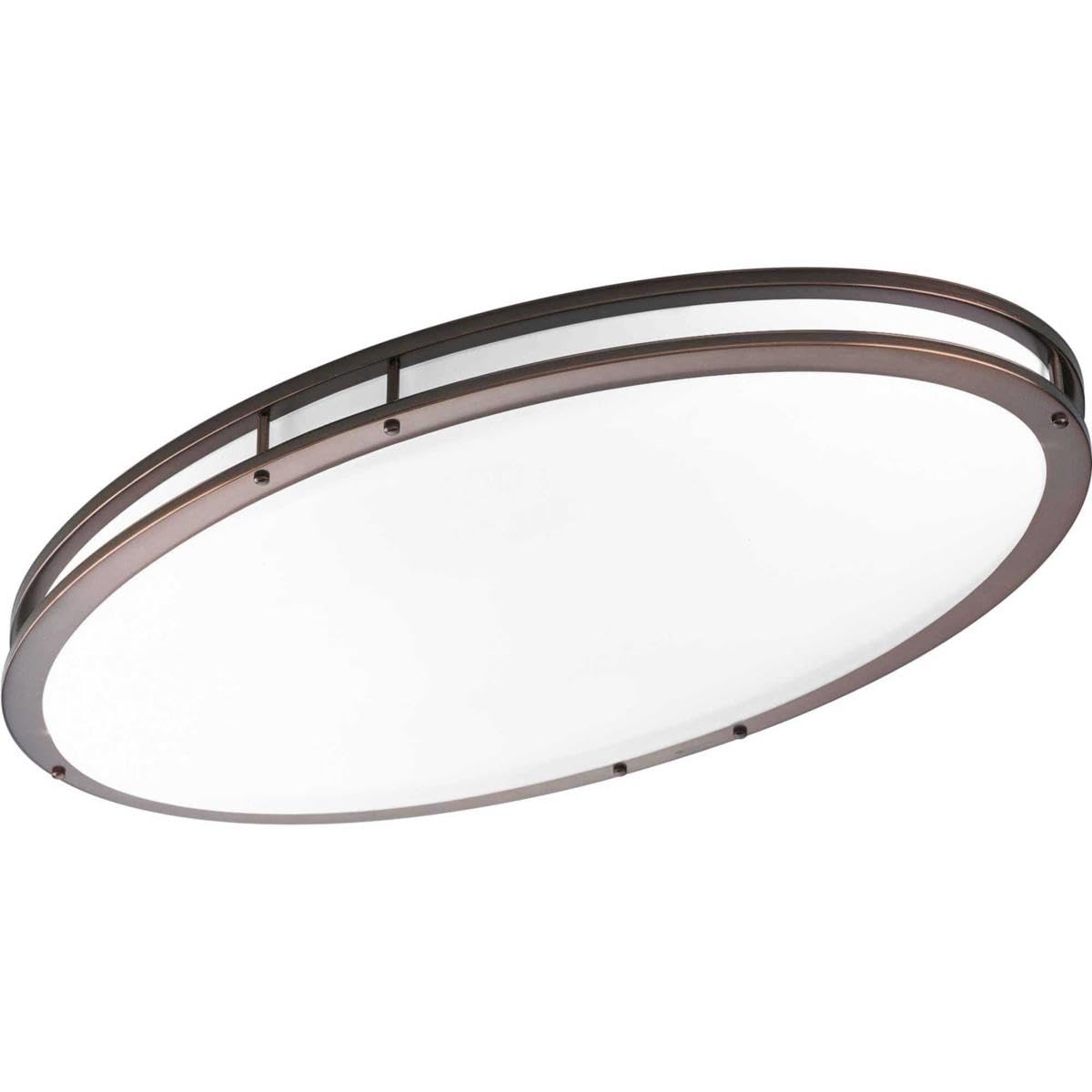 Progress Lighting P7251-17430K9 Comm One-Light Led Oval Ctc, Urban Bronze 4.38X32.50X18.00