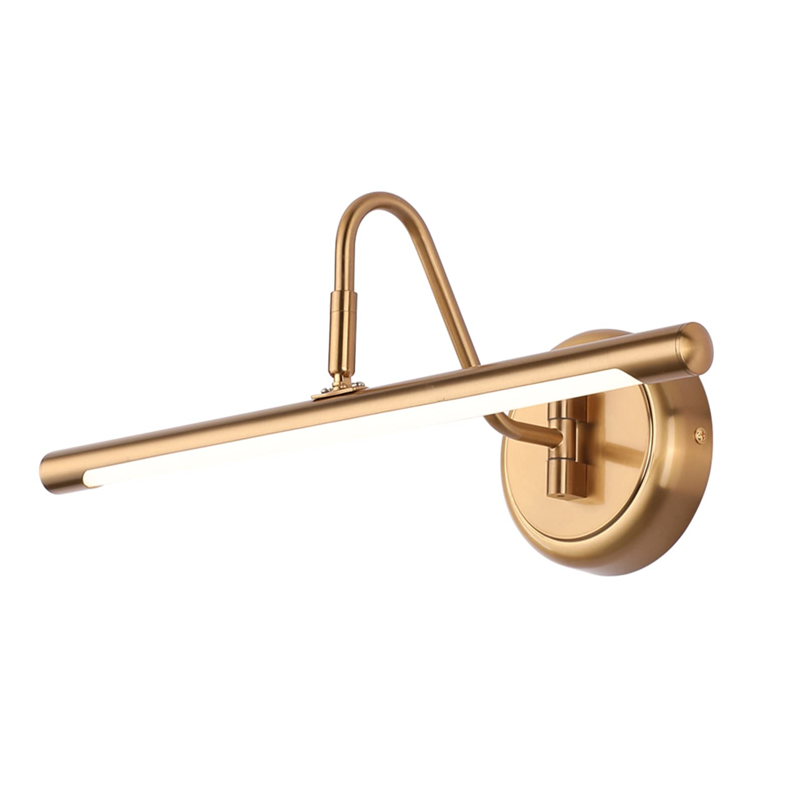 JOOSENLUX Modern Dimmable Picture Lights for Paintings 9W 16.54'' Long 3000K Brass Golden-Like LED Wall Sconces Lamps Indoor Hal