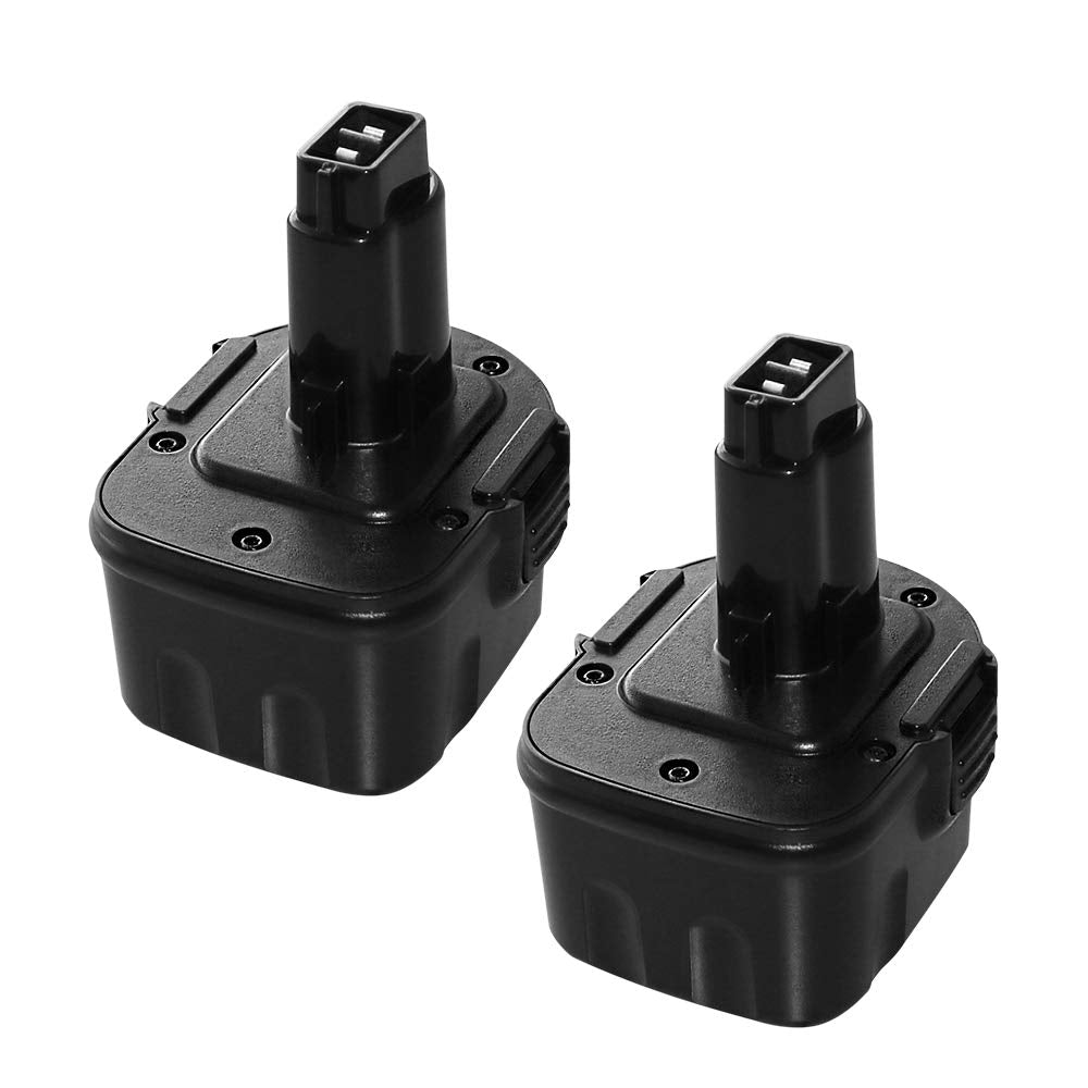 2 Pack 3.6Ah Ni-MH for Dewalt 12v Battery XRP DW9071 DW9072 DC9071 DE9037 DE9071 DE9072 DE9074 DE9075 Replacement for Dewalt 12 