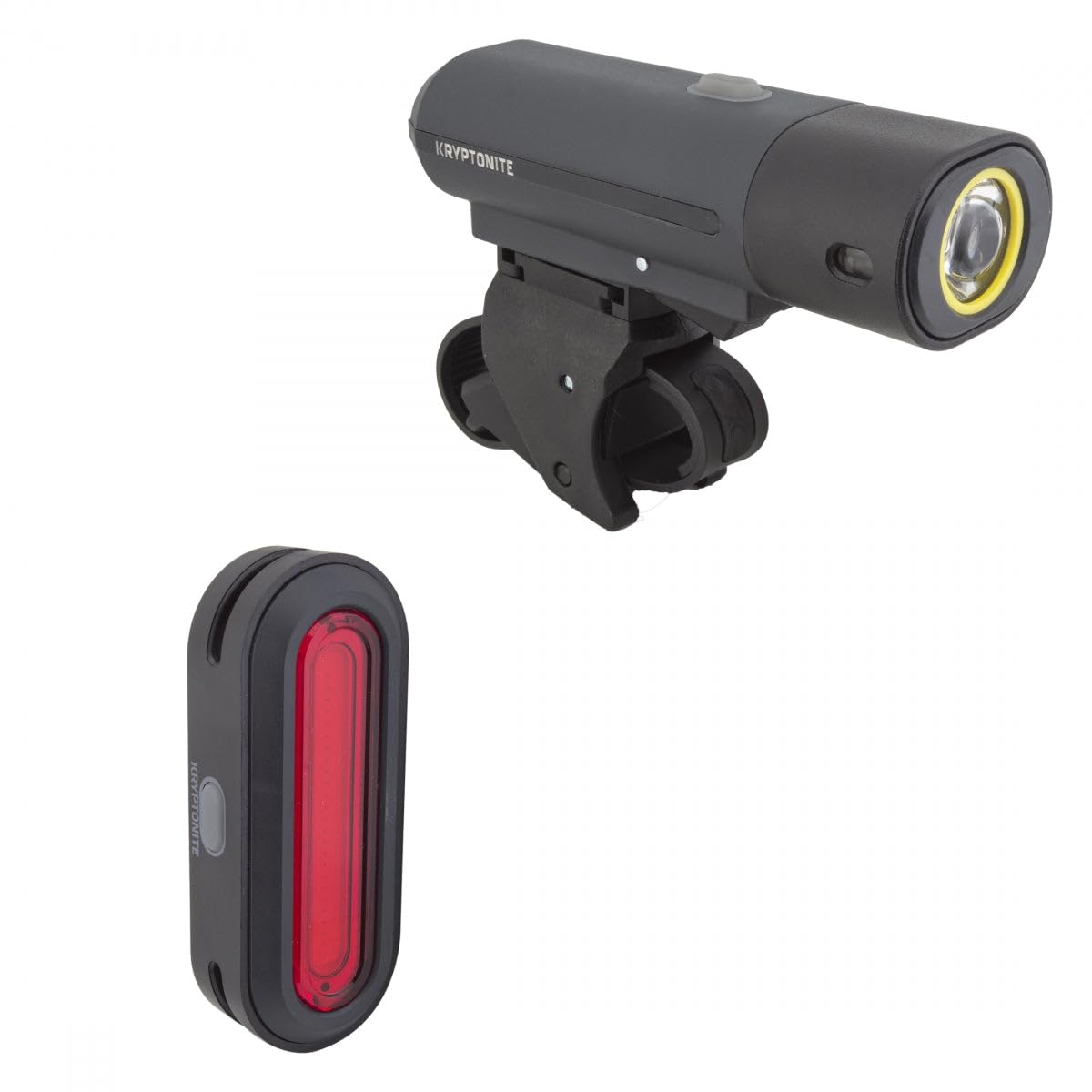 Kryptonite Alley F-800 Front LED Bicycle Headlight & Avenue R-75 Rear LED COB Bicycle Indicator Light