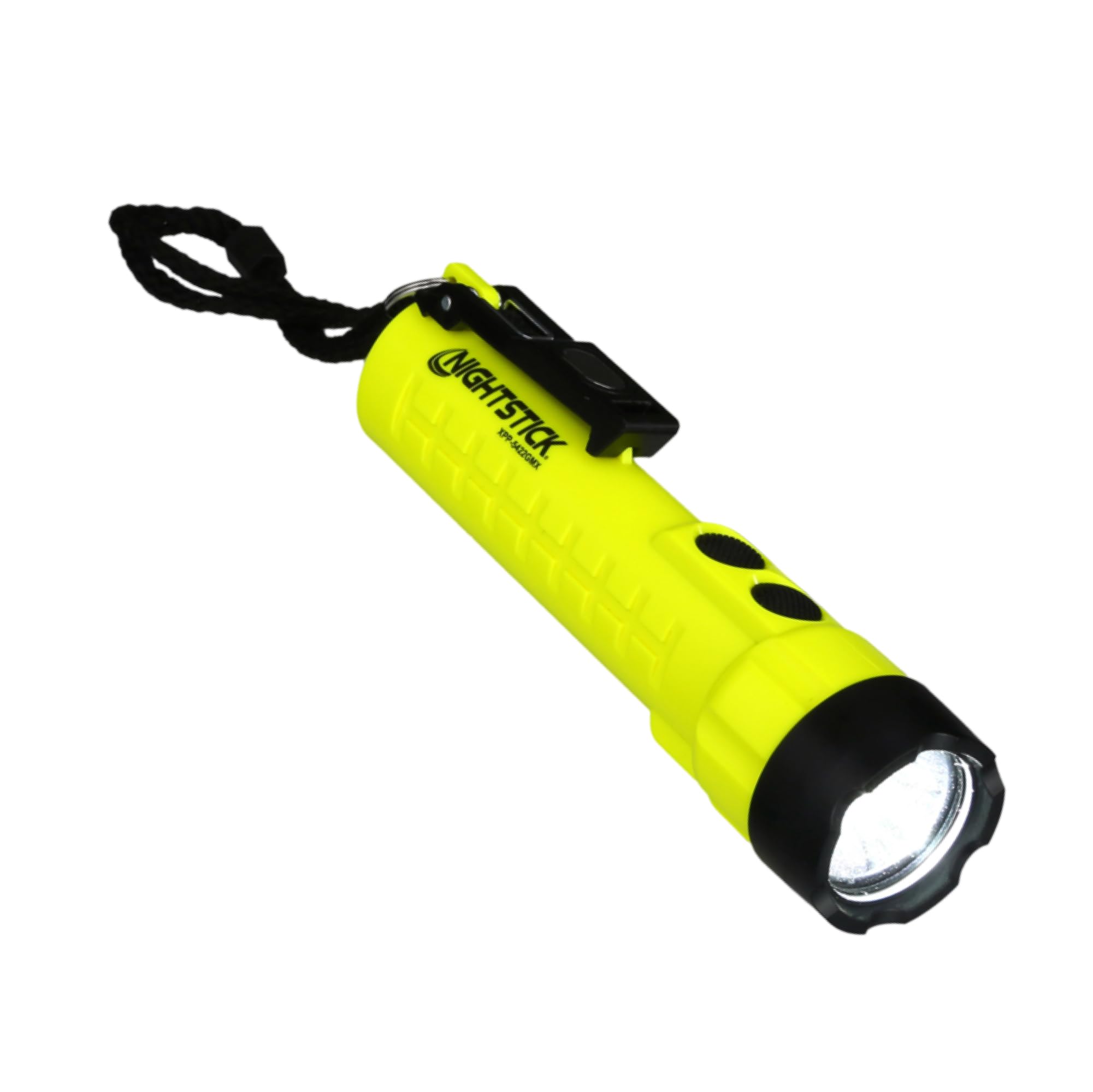 Nightstick X-Series Dual-Light Flashlight, Xpp-5422Gmx, Intrinsically Safe, Medium, Polymer, Green/Black