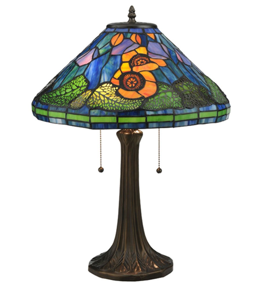 Meyda Tiffany 119554 Lighting Fixture, 23in High, Metal, Antique Mahogany Bronze Finish