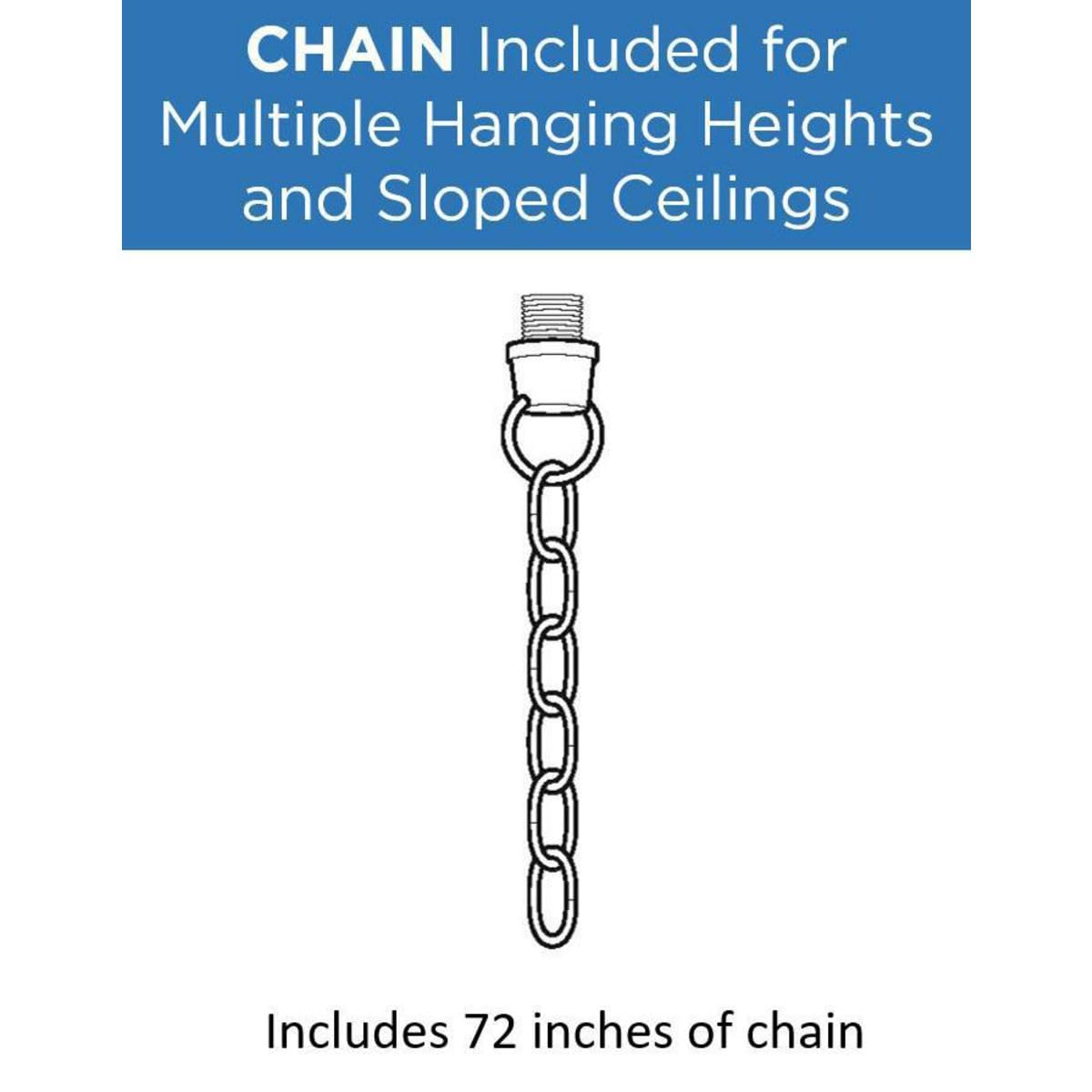 Progress Lighting Trinity Collection 3-Light Chandelier, 19" Dia x 20" H, Antique Bronze, Alloy Steel, Model P4324-20