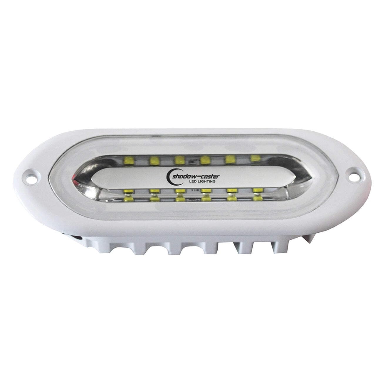 Shadowcaster Marine Lighting Scm-Slf-Cc-Wh Shadow-Caster Scm-Sl Series Flush Mount Spreader Light - White Housing - Full-Color