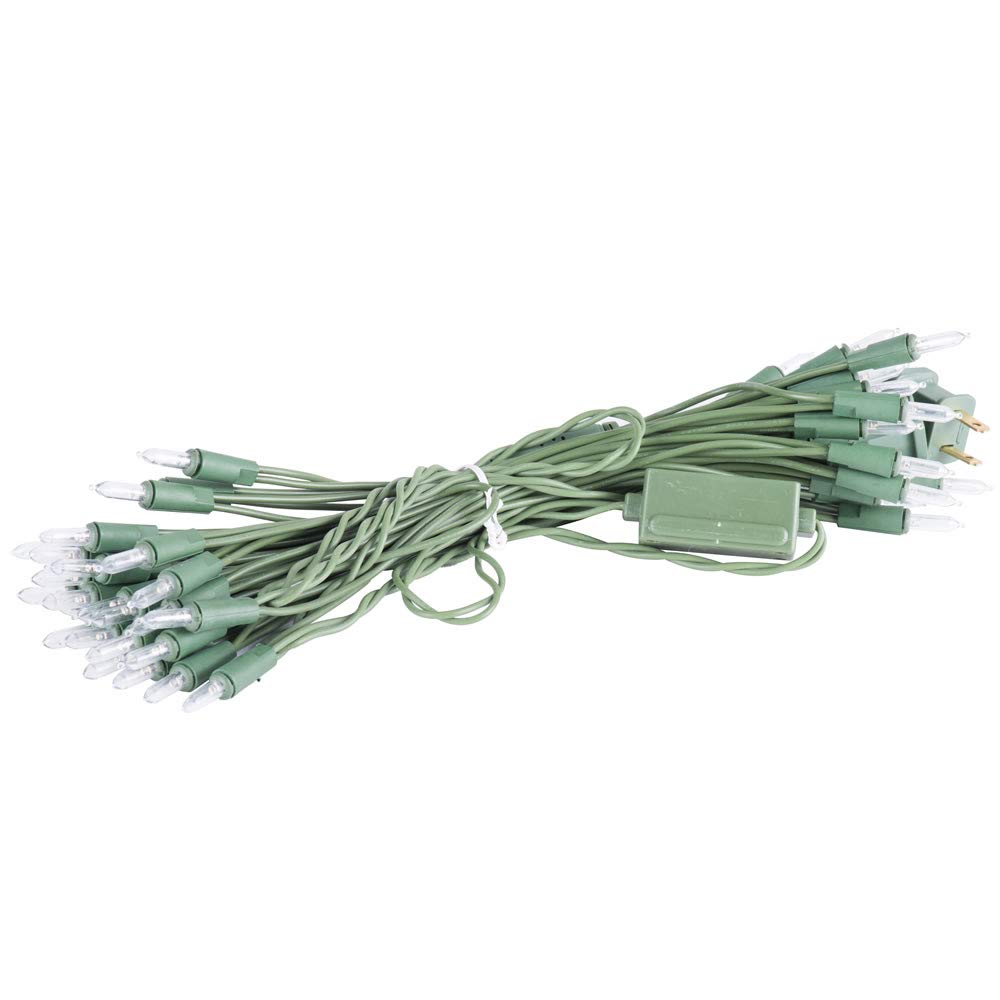 Vickerman Green/Warm White LED Light Set