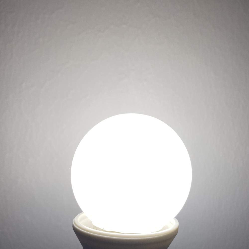 Taysing LED Night Light Bulb G14 1W 10W Equivalent 6 Pack Daylight White 5000K
