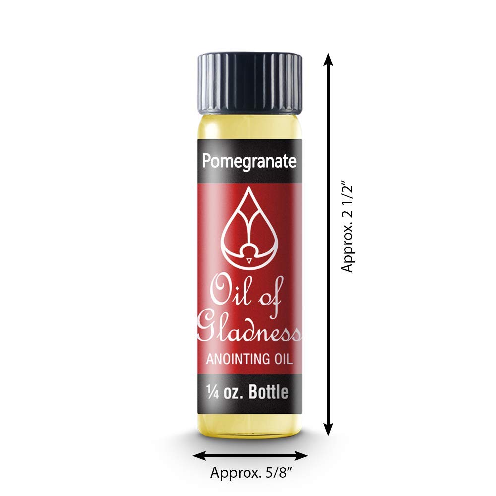 Oil of Gladness Pomegranate Anointing Oil for Prayer and Ceremonies - 1/4 oz