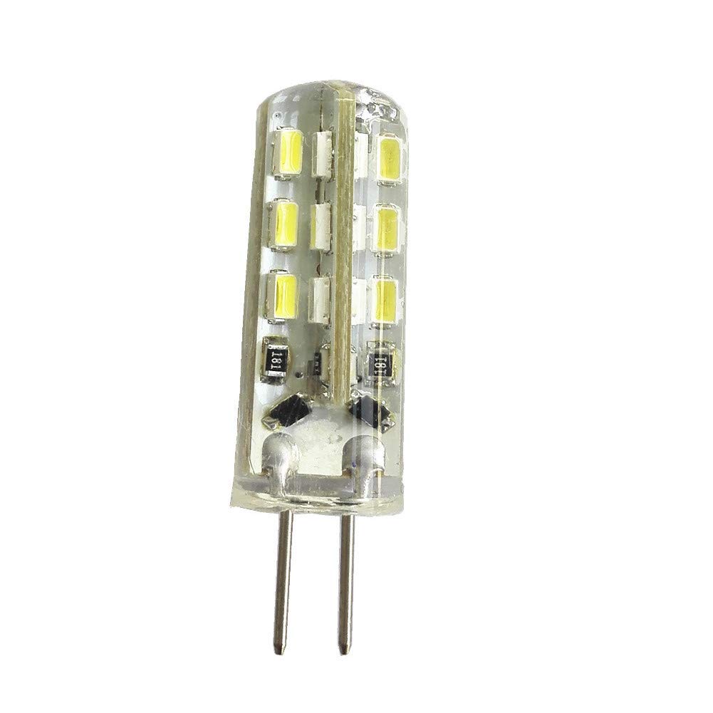 OMTO G4 LED Light Bulb 2W 3014 SMD 150lm 360° Waterproof Bi-Pin Base White 6000K (10-Pack)