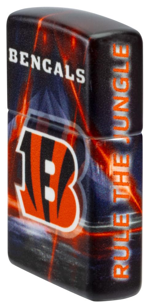 Zippo Nfl Cincinnati Bengals 540 Matte Pocket Lighter
