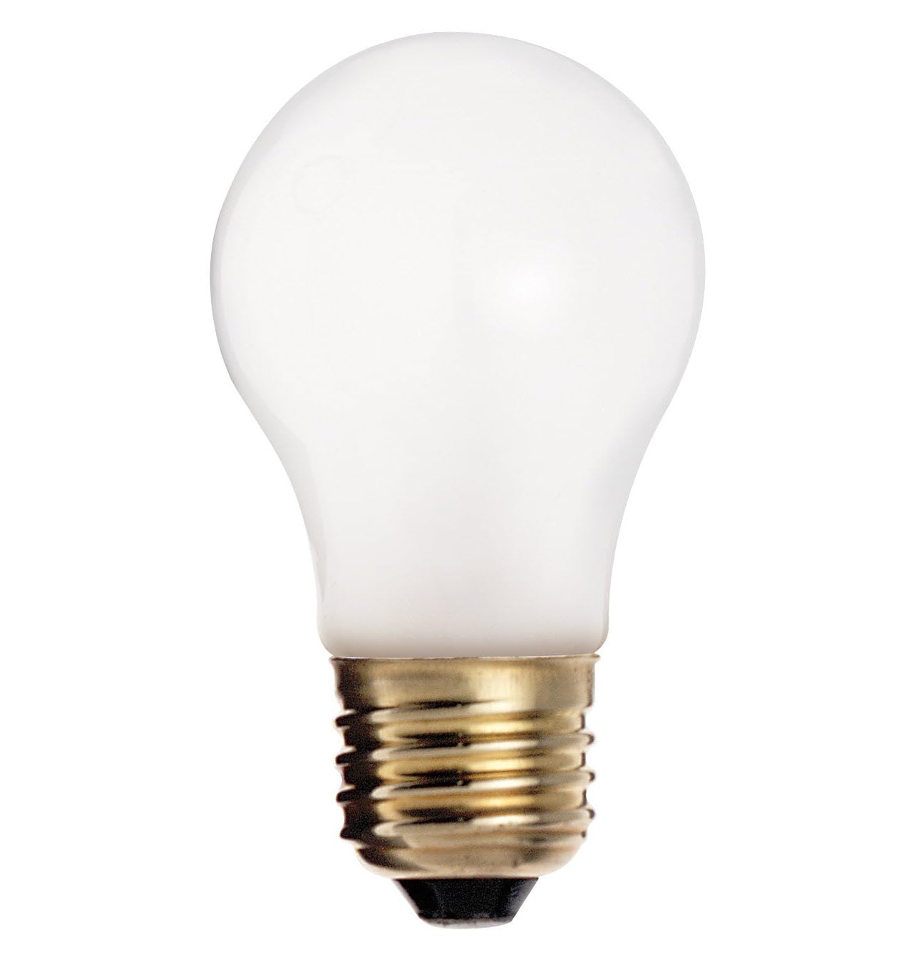 Satco S4881 130V Shatterproof Medium Base 40-Watt A15 Light Bulb, Frosted