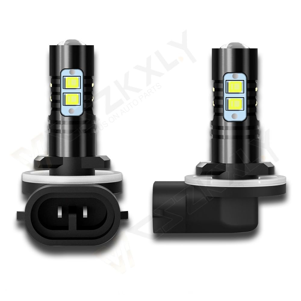 VCSZKXLY Headlight Bulbs 2-Pack for Kubota RTV 400 500 900 1100 BX Series, White Aluminum, K7571-54340, 886