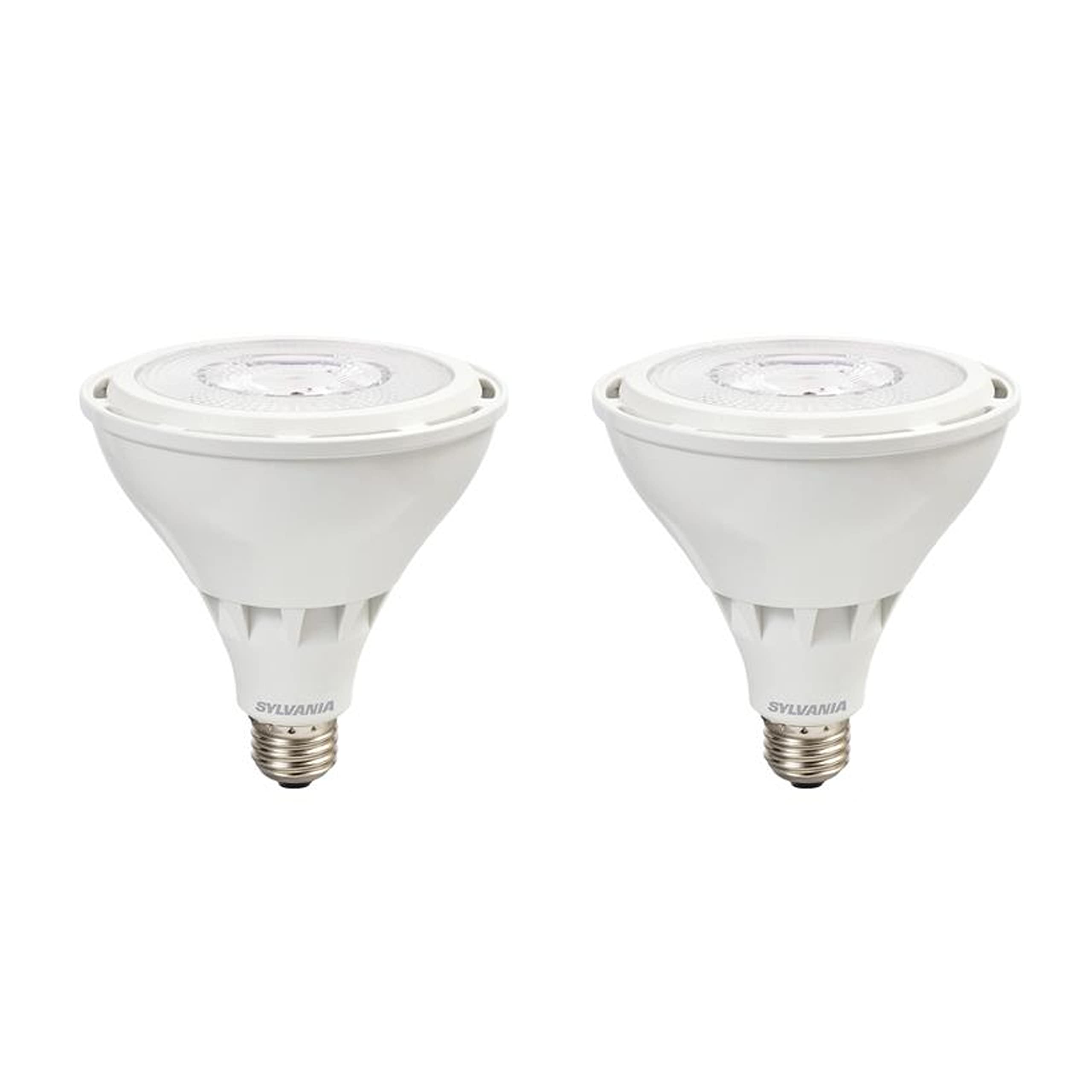 Ledvance Sylvania Night Chaser Led Par38 Light Bulb, 250W = 23W, 22 Year, Dimmable, Super Bright 2650 Lumens, Wet Rated, 5000K, 