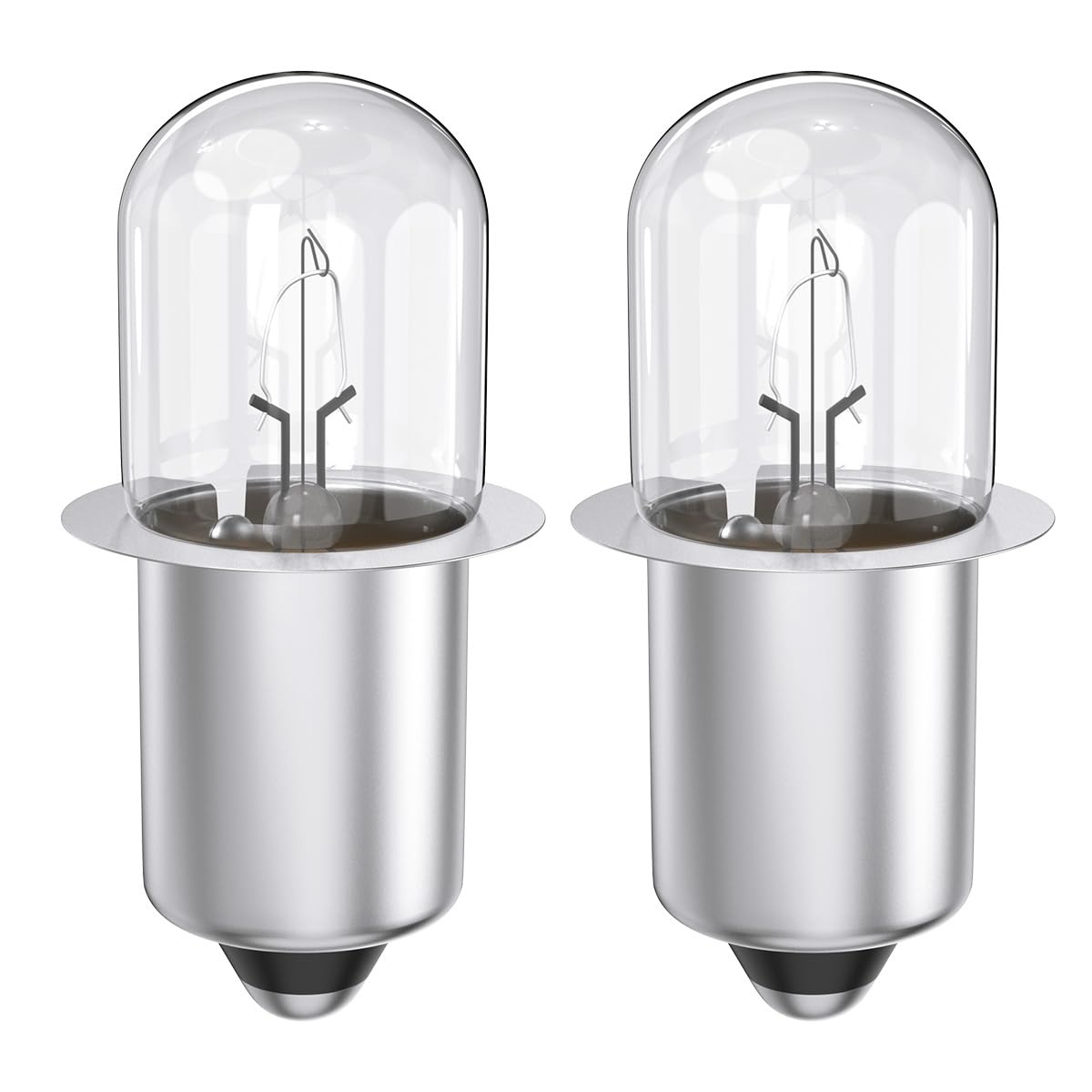 Eagleggo 18V 0.6A Handheld Flashlights Xenon Bulb Replacement For Ryobi 18 Volt One+ Cordless P700 P703 P704 Fl1800 Worklights Dewalt Flashlight Dw9083 Dw908 Dw919 Dc509 Flashlight - 2 Pack