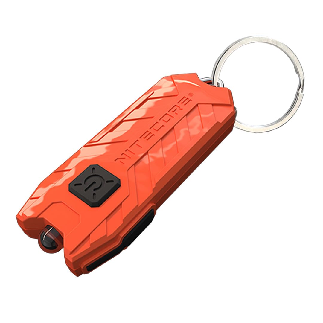 Nitecore Tube v2.0 55 Lumen USB Rechargeable Ultralight Keychain Flashlight (Jacinth)