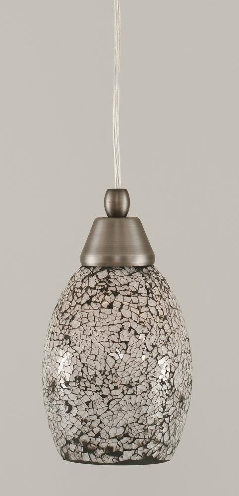 Toltec Lighting 1 Light Mini Pendant In Brushed Nickel (22-Bn-4165)