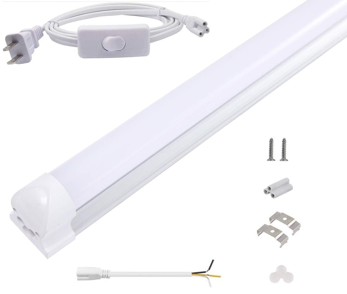 Ledytech 12-Inch LED Under Cabinet Light Fixture, 1200 LM, Aluminum, Warm White 3000-3500K, Model 12inch1200LM, 1 Count