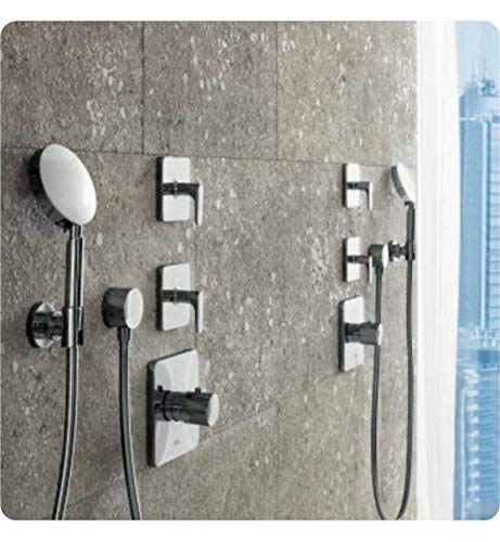 Axor Citterio M Modern 1-Handle 4-Inch Wide Volume Control Valve Trim Only In Chrome, 34964001