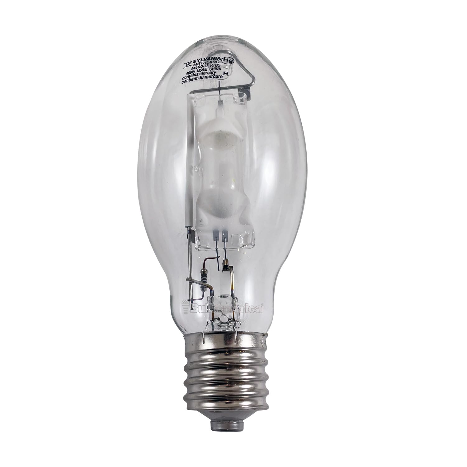 LEDVANCE SYLVANIA 400W HID Lamp E39 Mogul Base 32000 Lumens 4000K Clear Model 64034
