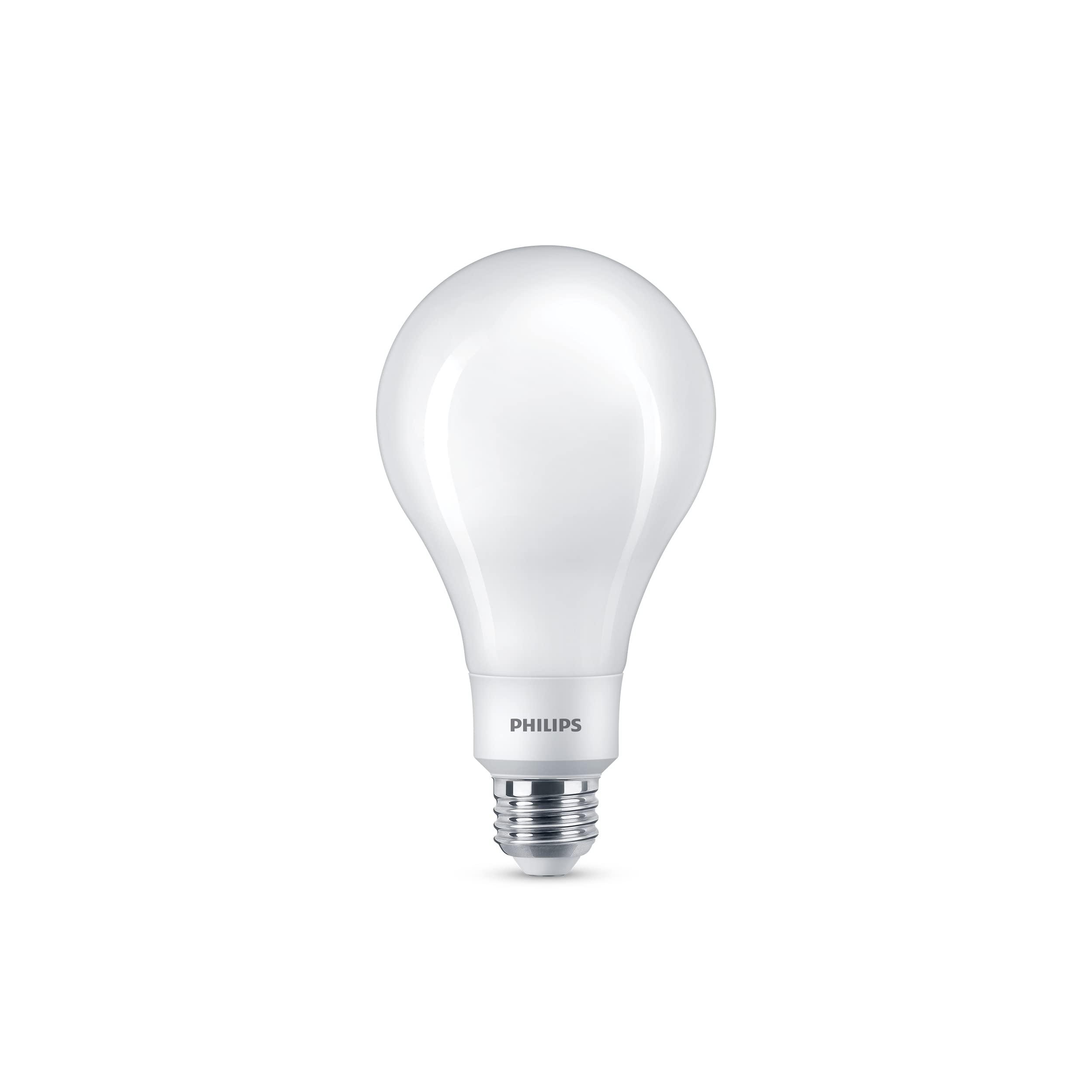 Philips LED A23 Bulb, 1-Pack, Non-Dimmable, 1600 Lumen, Daylight (5000K), Glass, Model 576397
